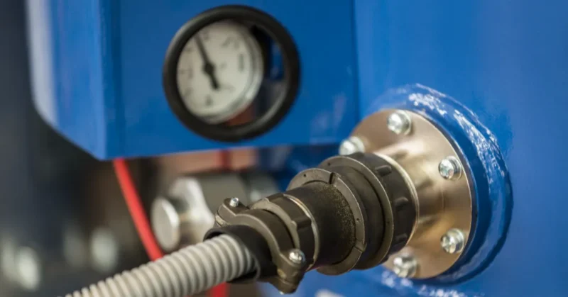 Dosing pump electric connection system