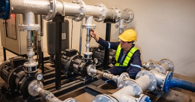 Dosing pump maintenance