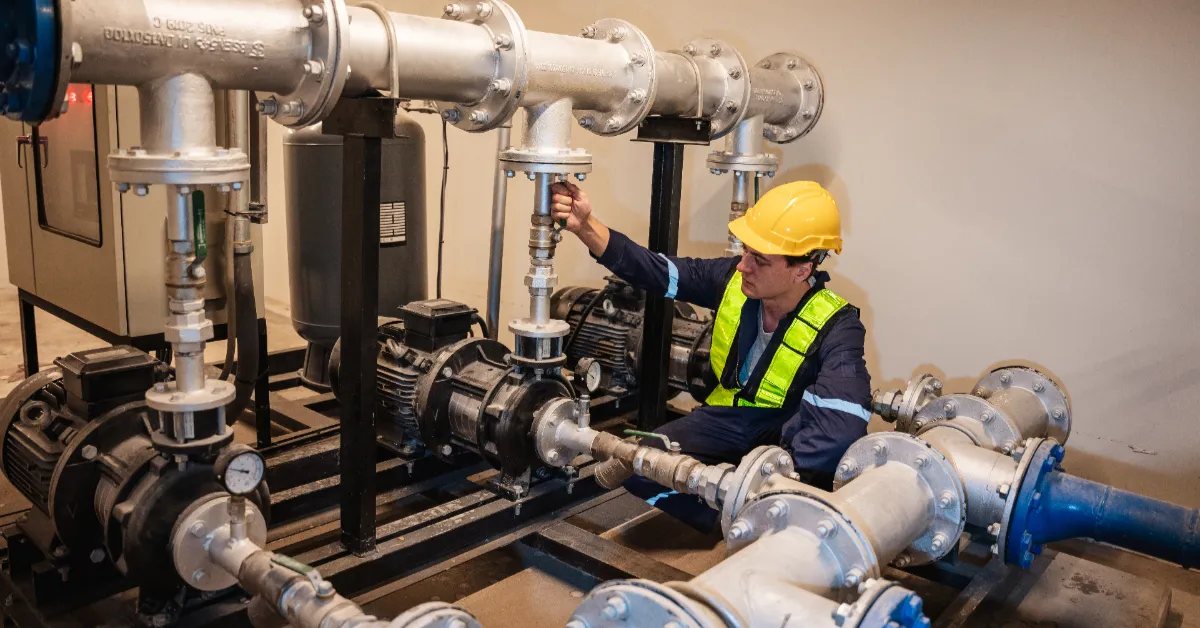 Dosing pump maintenance