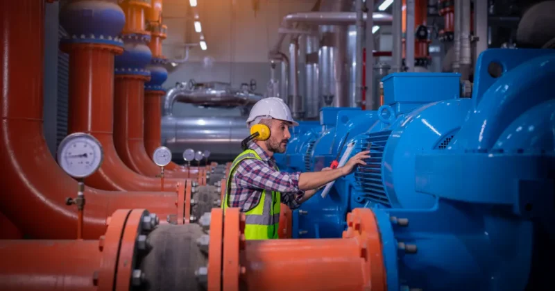 Dosing pump maintenance