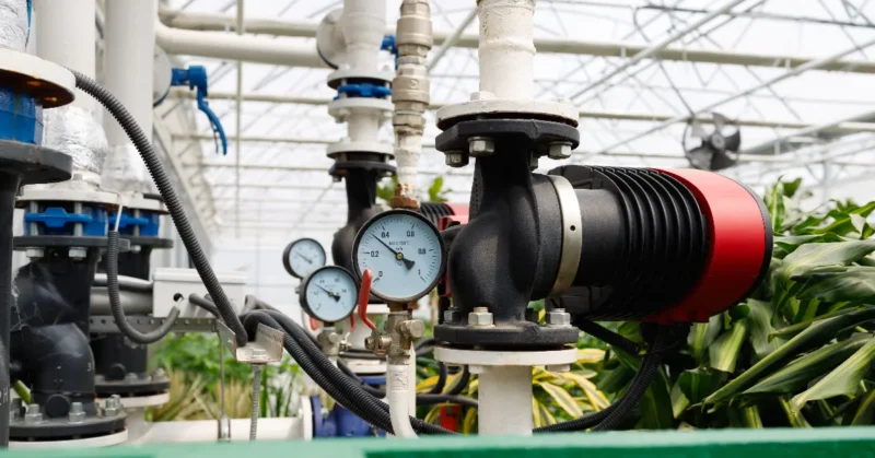 Irrigation water pump pipeline system