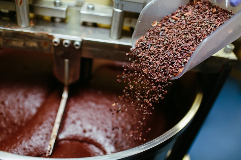 Chocolate processing liquid