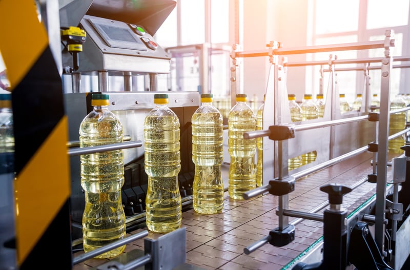 Cooking oil production industrial