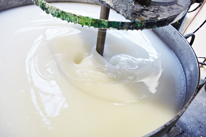 Water based adhesive production line