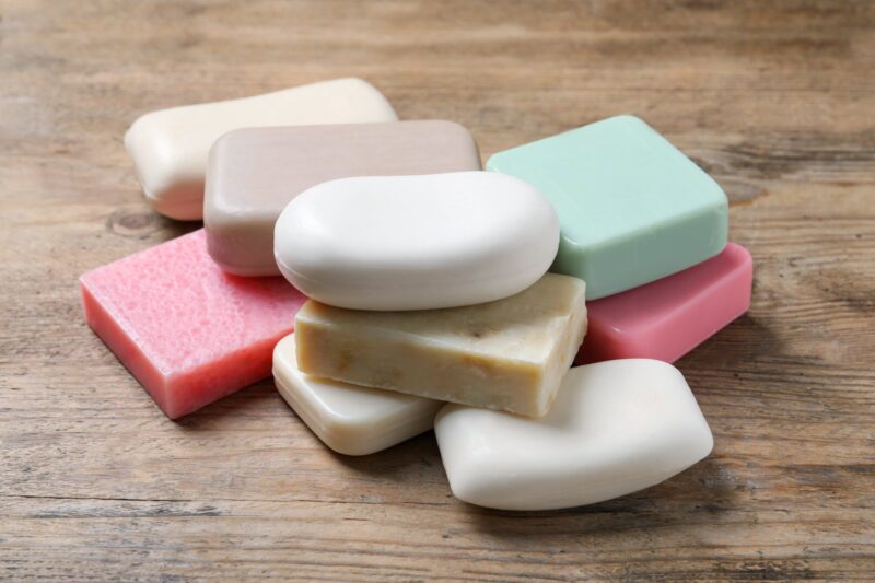 Colorful soaps