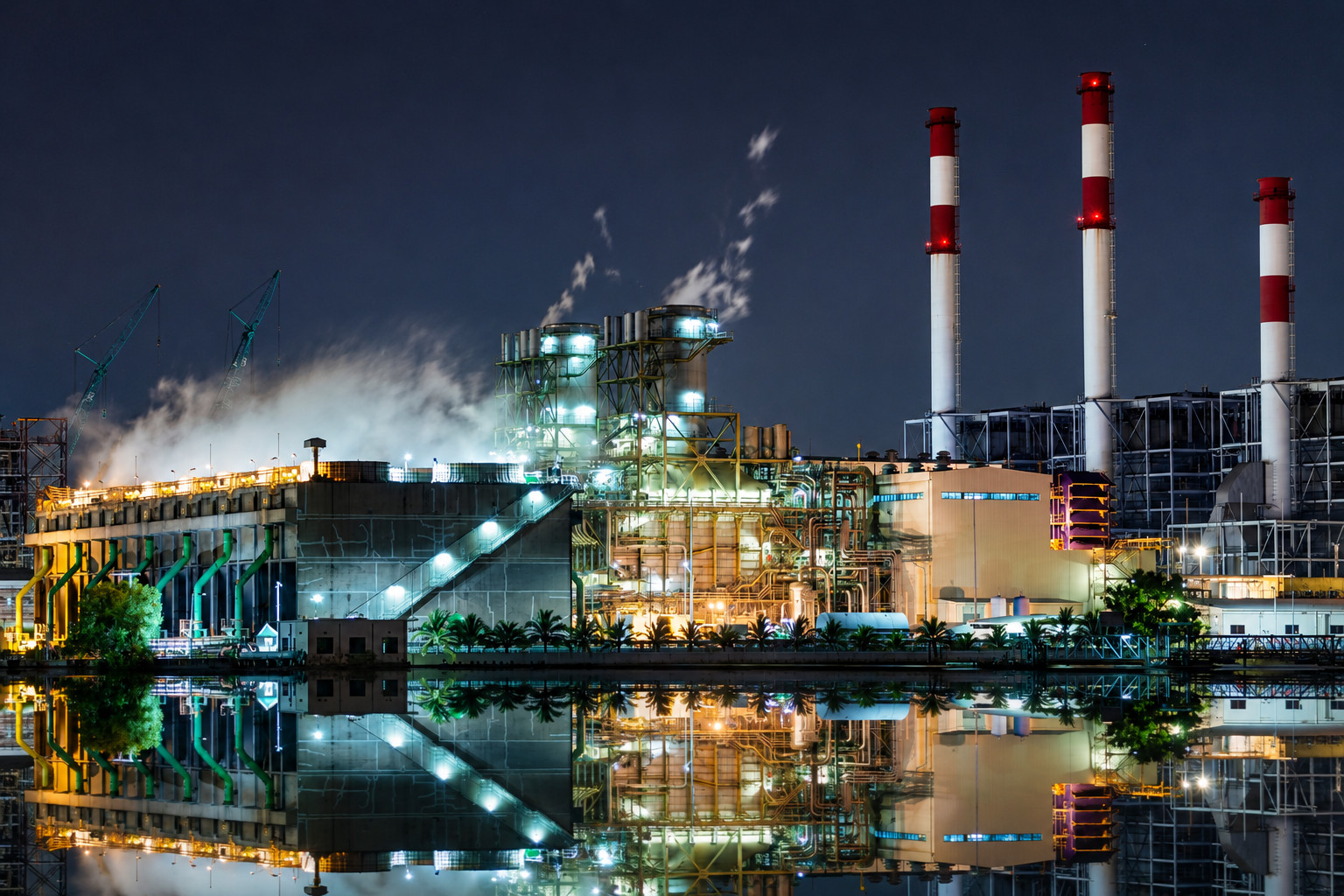 Industrial power plant
