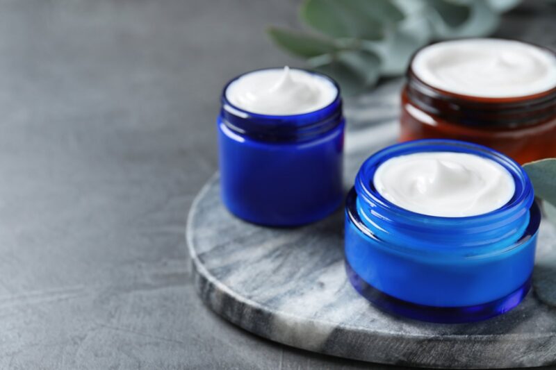 Jars of cream