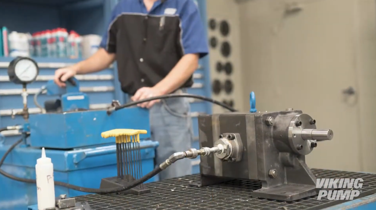 Viking pump product engineering lab