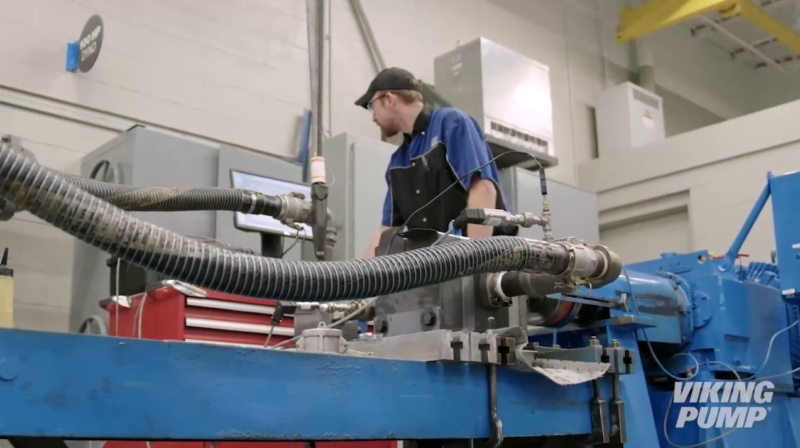 Viking pump product engineering lab