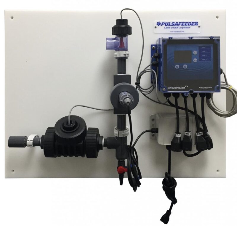 Dosing pump monitoring