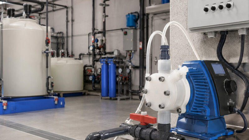 Aplikasi dosing pump