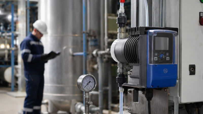 Aplikasi dosing pump