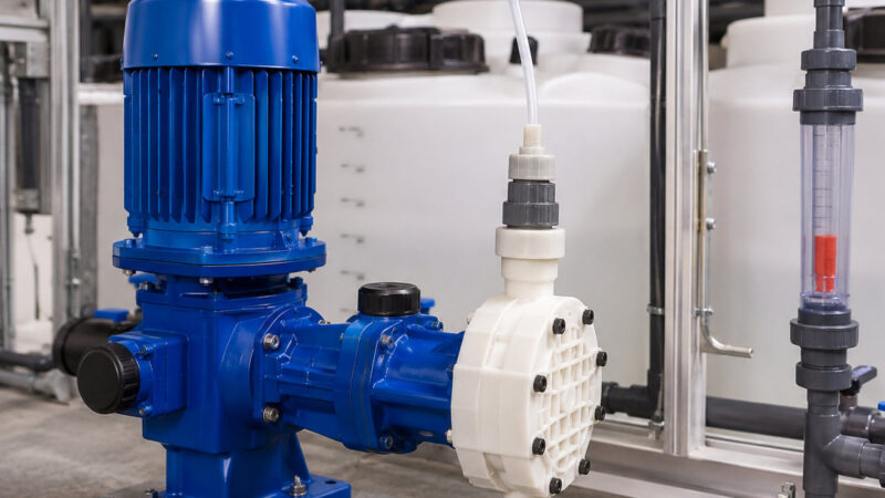Aplikasi dosing pump